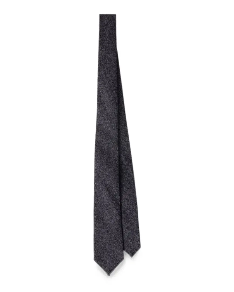Prada wool and silk tie - Grau Grau