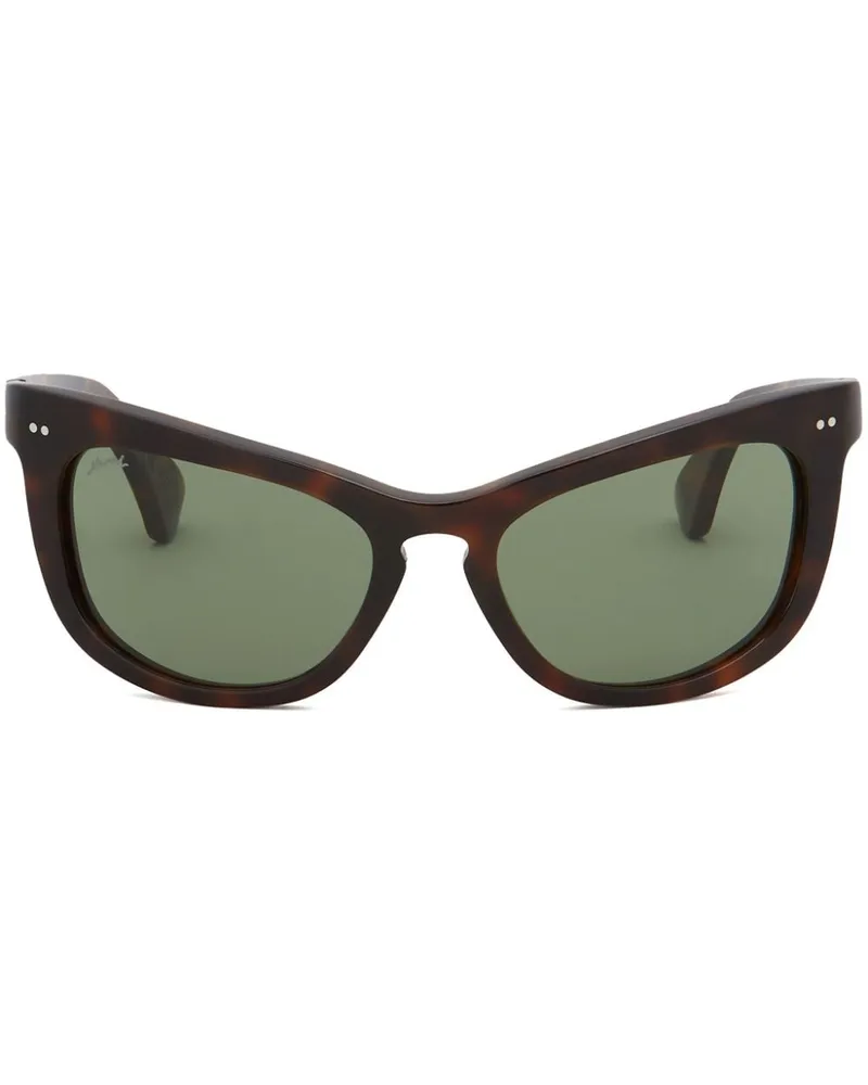 Marni Isamu Cat-Eye-Sonnenbrille - Braun Braun