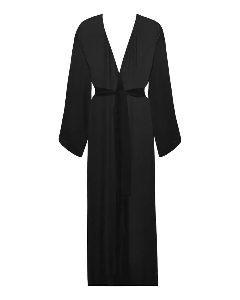Maison Close Fever Kaftan - Schwarz Schwarz