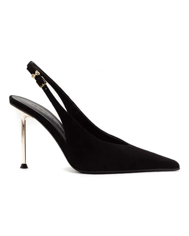 Sergio Levantesi Petra Slingback-Pumps - Schwarz Schwarz