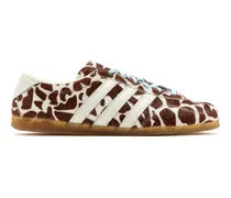 Gazelle Lo Pro Sneakers mit Animal-Print - Braun