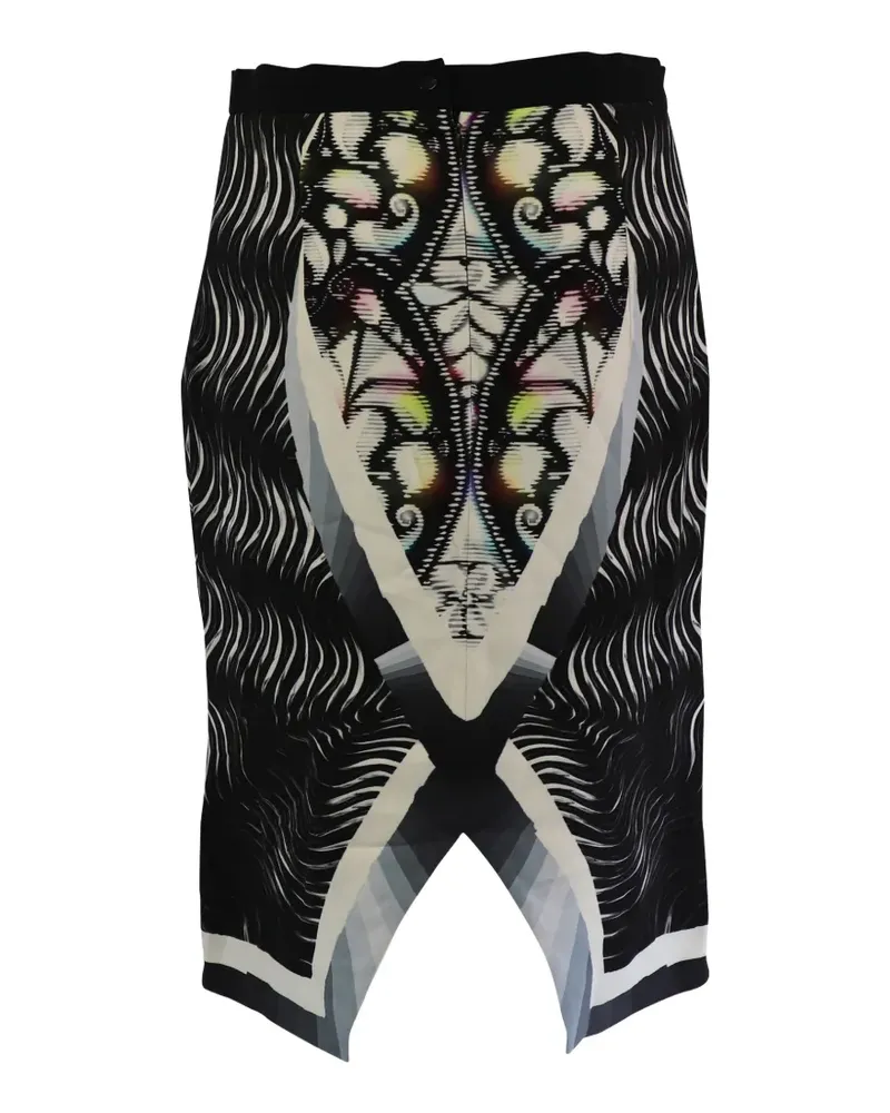 Peter Pilotto Eleni printed skirt - Schwarz Schwarz