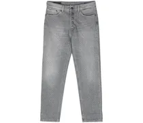 Koons Cropped-Jeans mit Strass