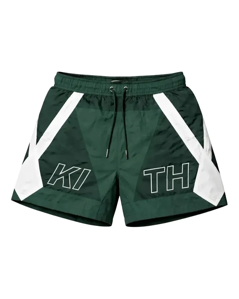 KITH Turbo panelled shorts - Grün Grün