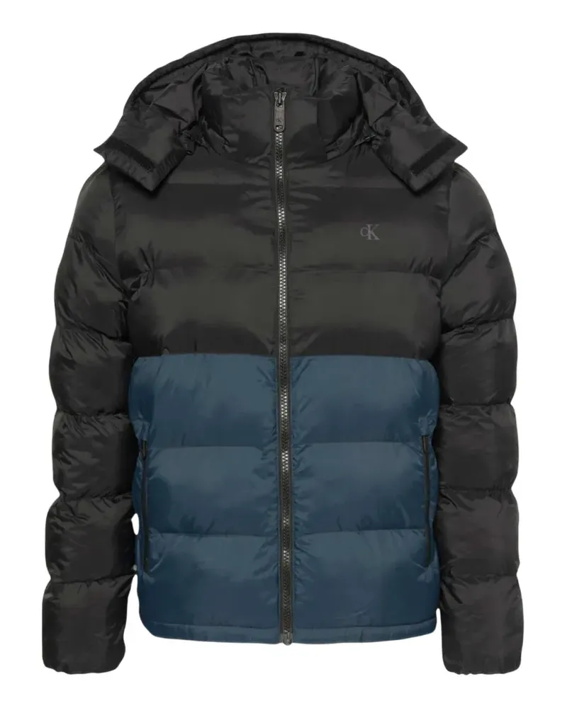 Calvin Klein hooded padded jacket - Schwarz Schwarz