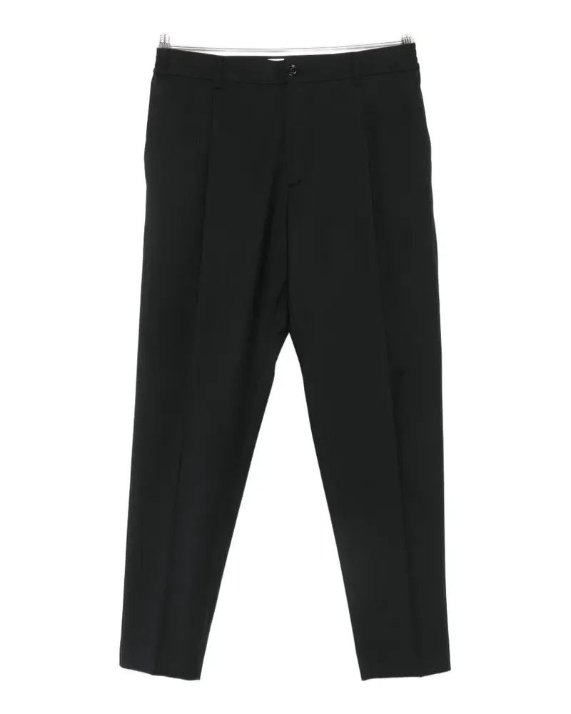 Be Able pleated-detail trousers - Schwarz Schwarz