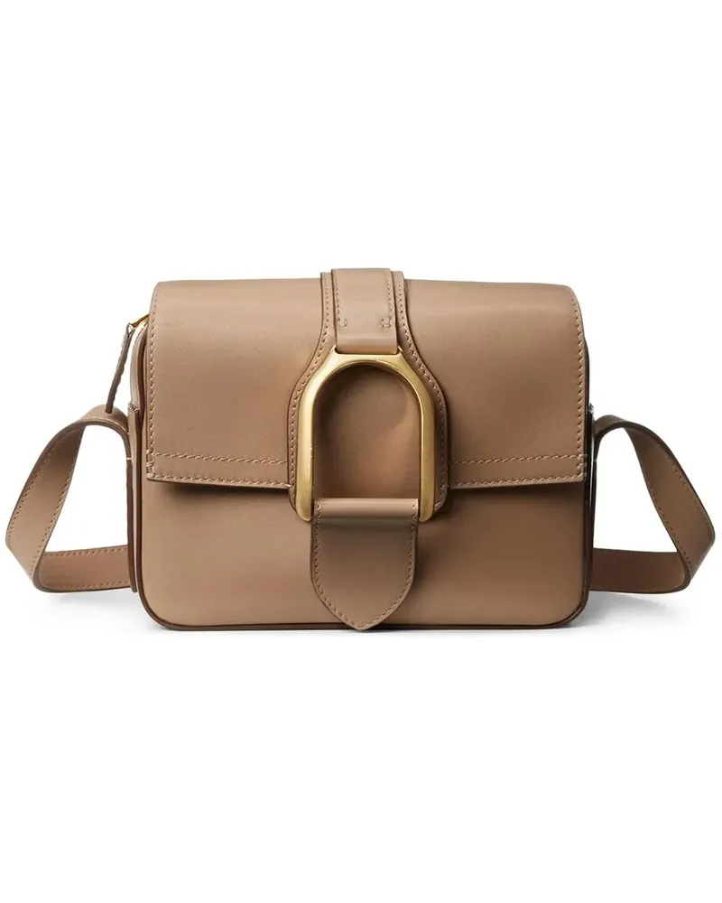Ralph Lauren Umhängetasche aus Leder - Braun Braun