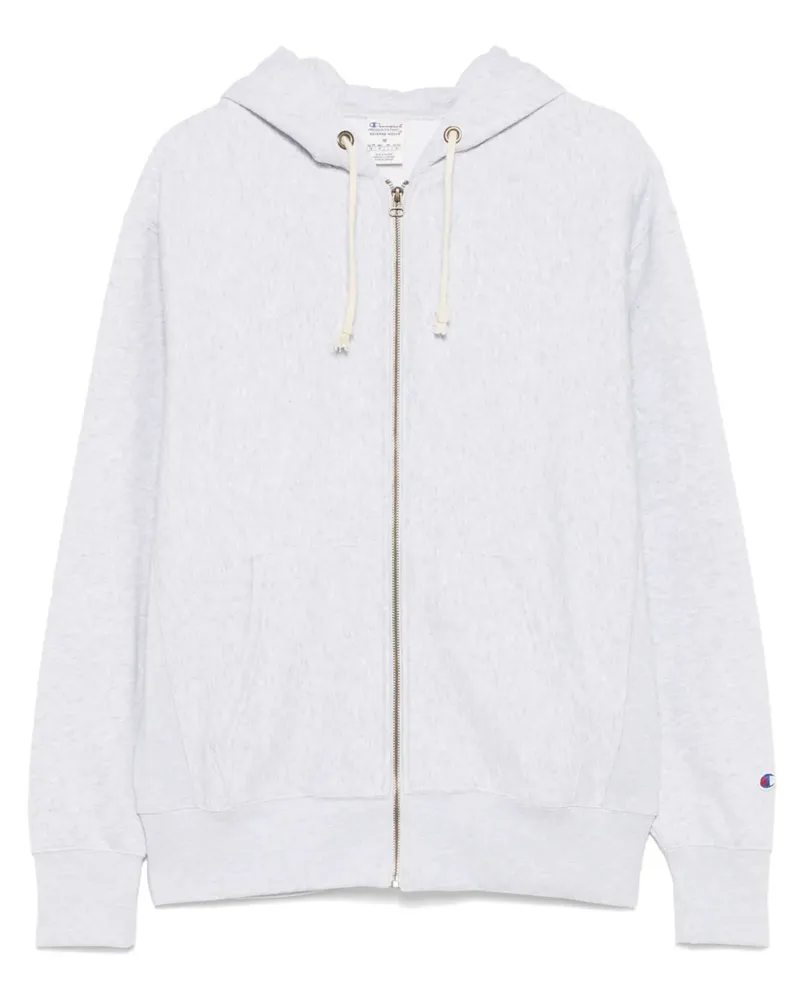 Champion Hoodie mit Logo-Patch - Grau Grau