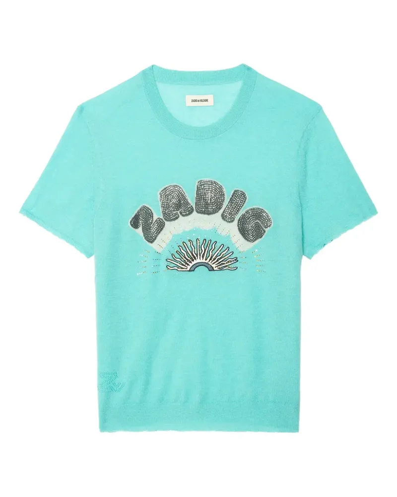 Zadig & Voltaire Idal short-sleeves T-shirt - Blau Blau
