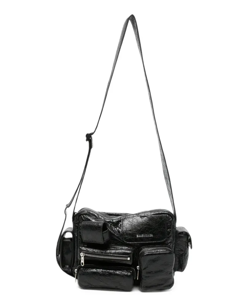 Balenciaga Superbusy leather shoulder bag - Schwarz Schwarz