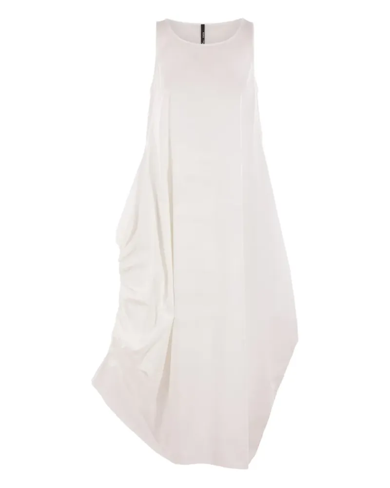 Maria Calderara Asymmetrisches Kleid - Weiß Weiß