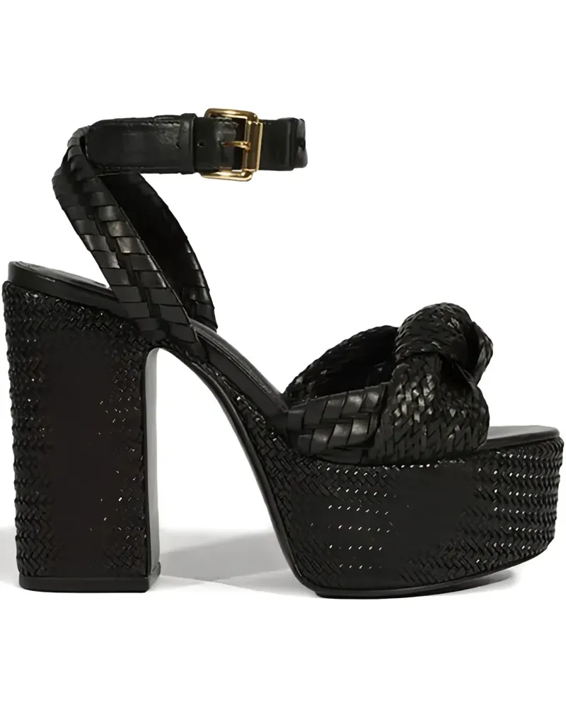Schutz Khari Sandalen mit Plateau 120mm - Schwarz Schwarz