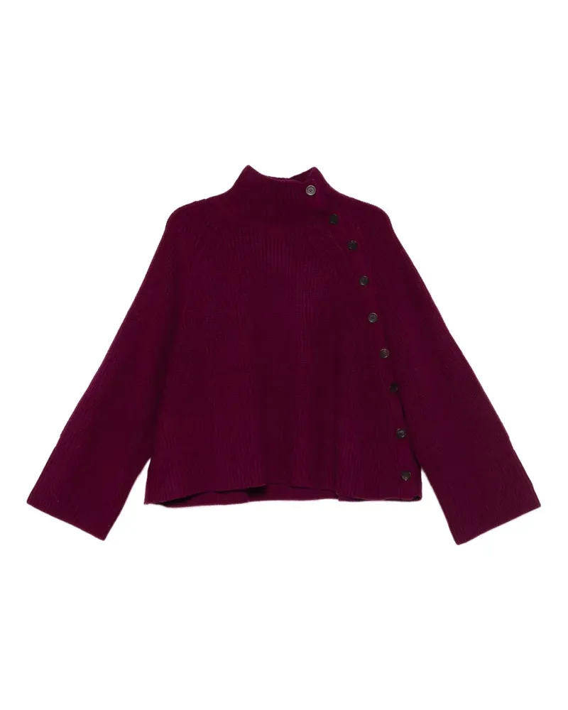 Eric Bompard Geknöpfter Pullover - Violett Violett