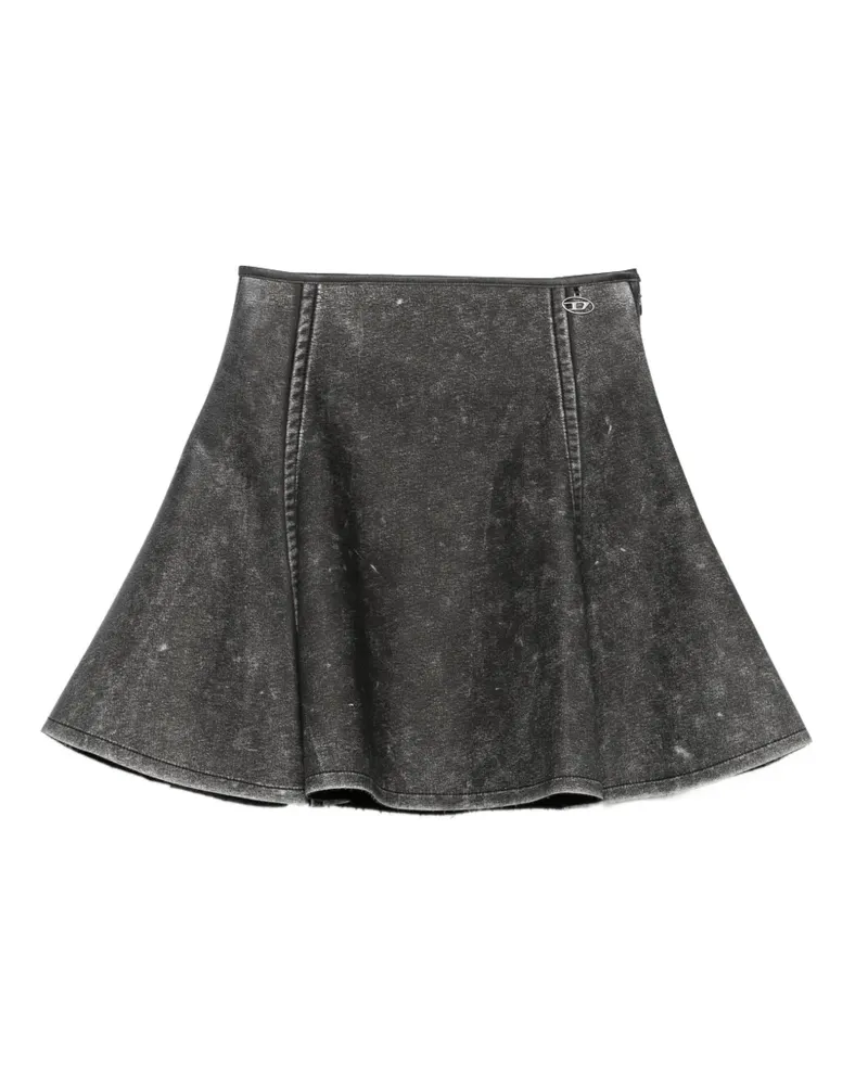 Diesel Erina Minirock mit Acid-Wash-Effekt - Grau Grau
