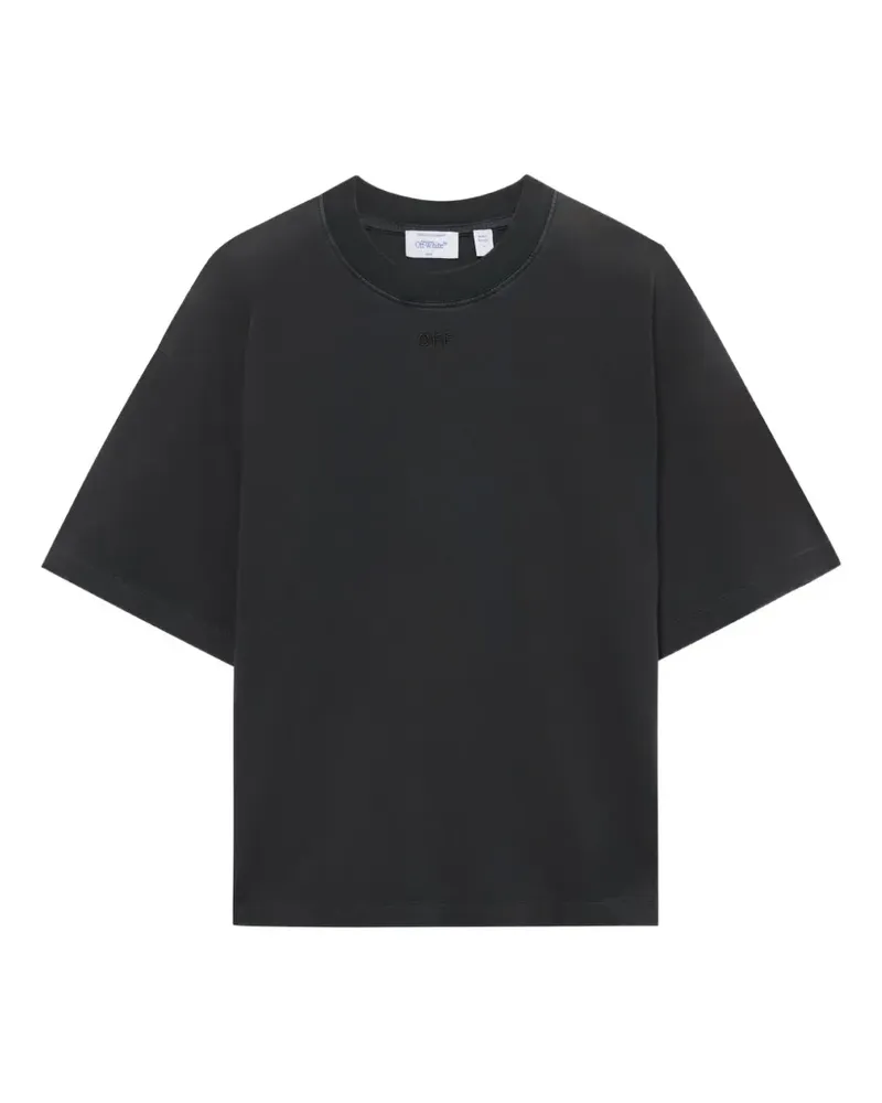OFF-WHITE Laundry Off Stamp skate T-Shirt - Schwarz Schwarz