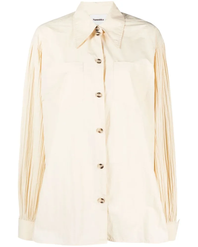 Nanushka Nele Hemd - Nude Nude