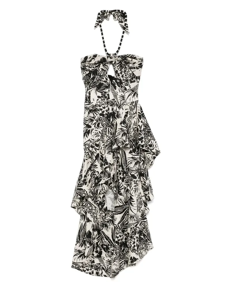 Johanna Ortiz The Comeback Maxikleid - Schwarz Schwarz