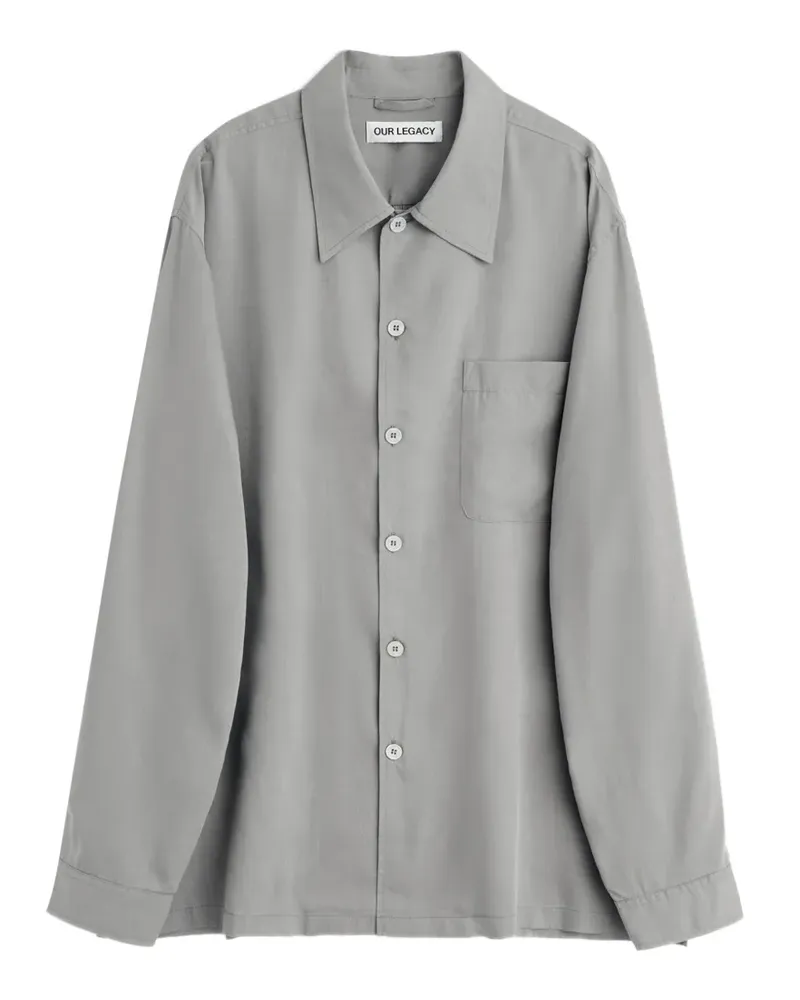 Our Legacy Every patch-pocket shirt - Grau Grau