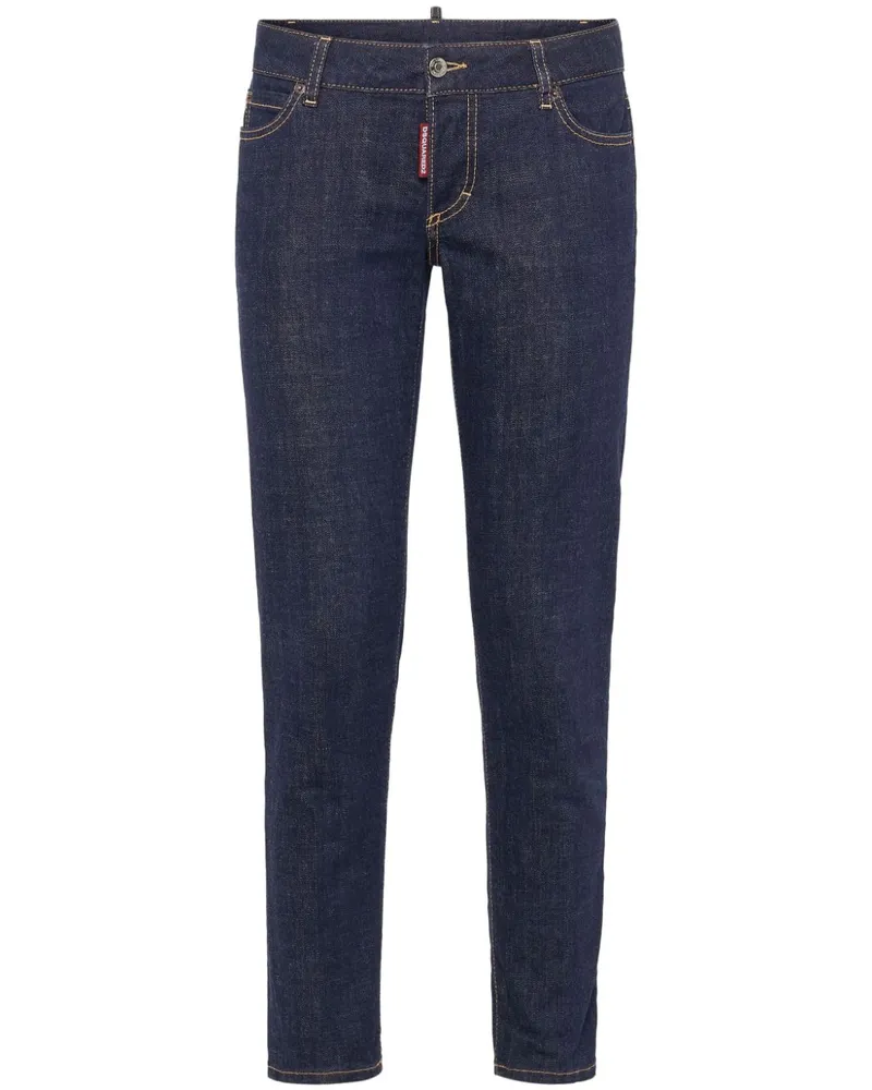 Dsquared2 Tief sitzende Skinny-Jeans - Blau Blau