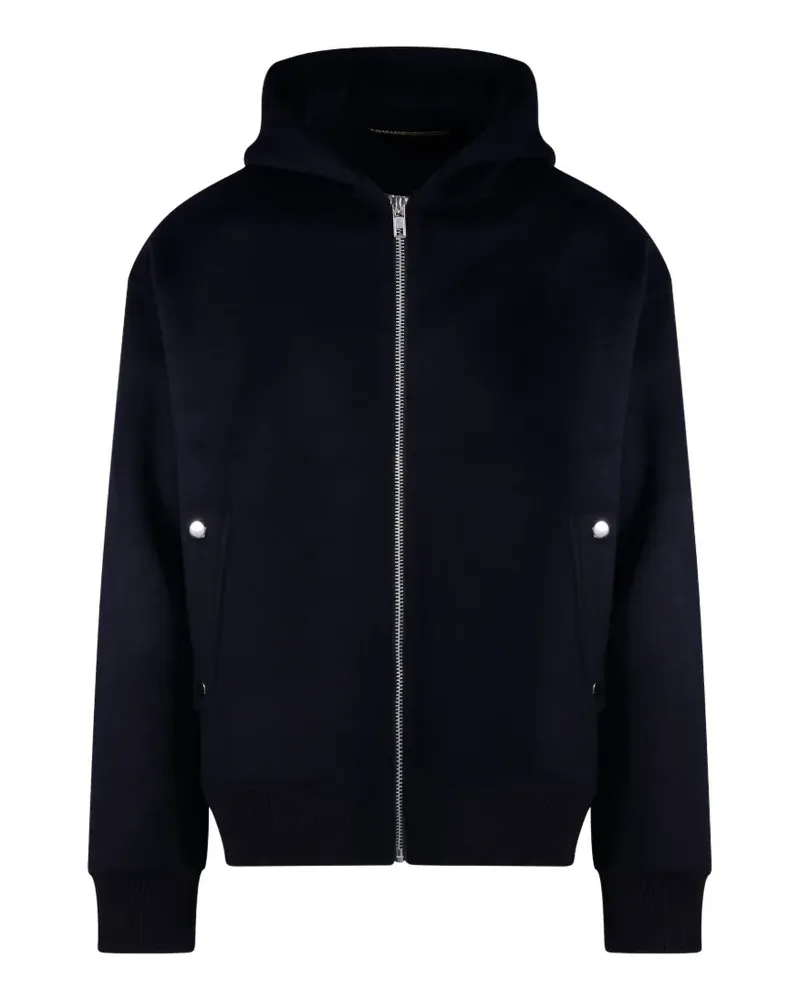 Department 5 hooded zip-up jacket - Blau Blau