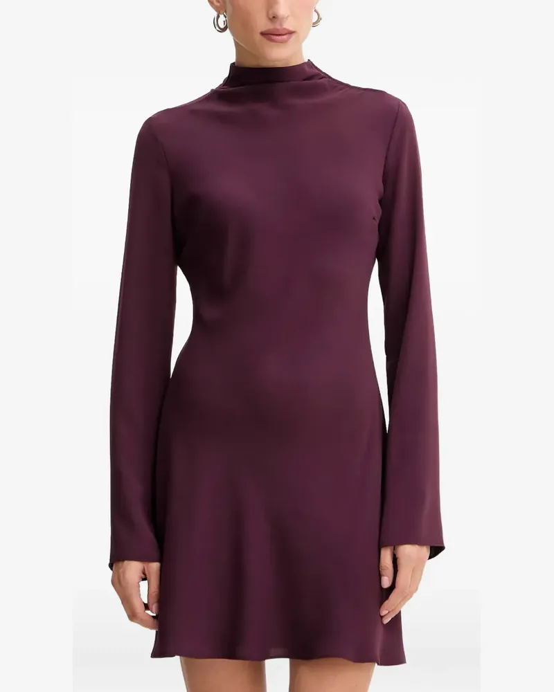 Patrizia Pepe button-detail mini dress - Rot Rot