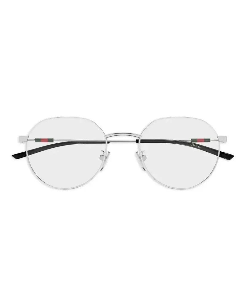 Gucci round-frame glasses - Silber Silber
