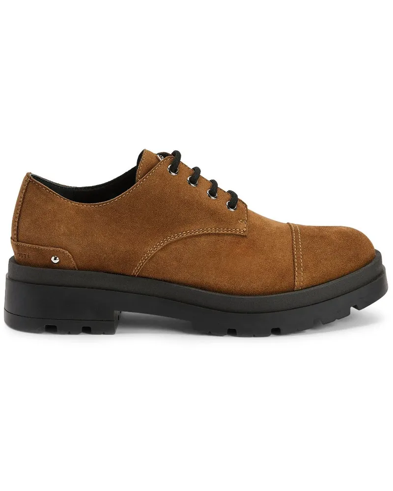 Giuseppe Zanotti Lapley Derby-Schuhe - Braun Braun