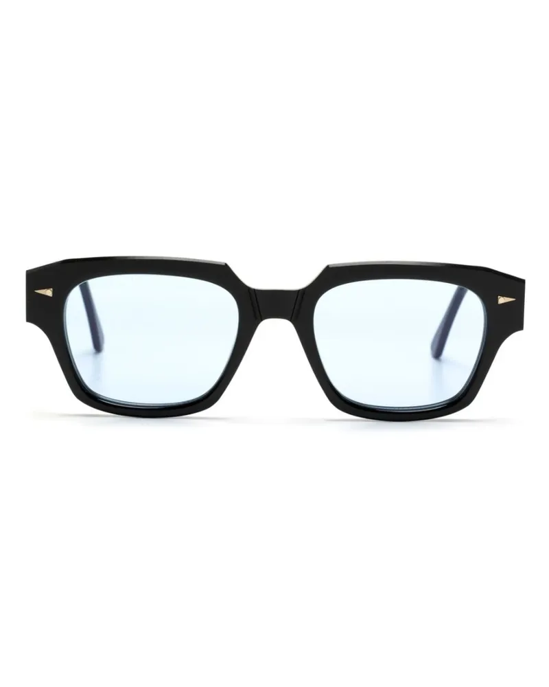 AHLEM Rivoli Sonnenbrille mit D-Gestell - Schwarz Schwarz