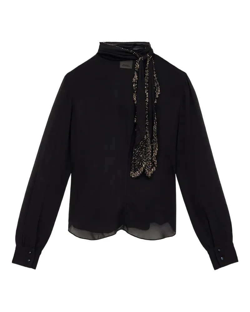 Isabel Marant Elaura Bluse - Schwarz Schwarz