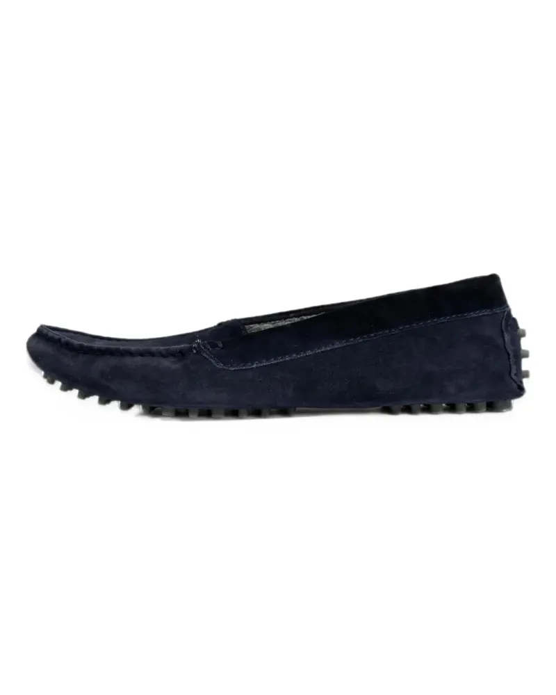 Manolo Blahnik Loafer aus Wildleder - Blau Blau