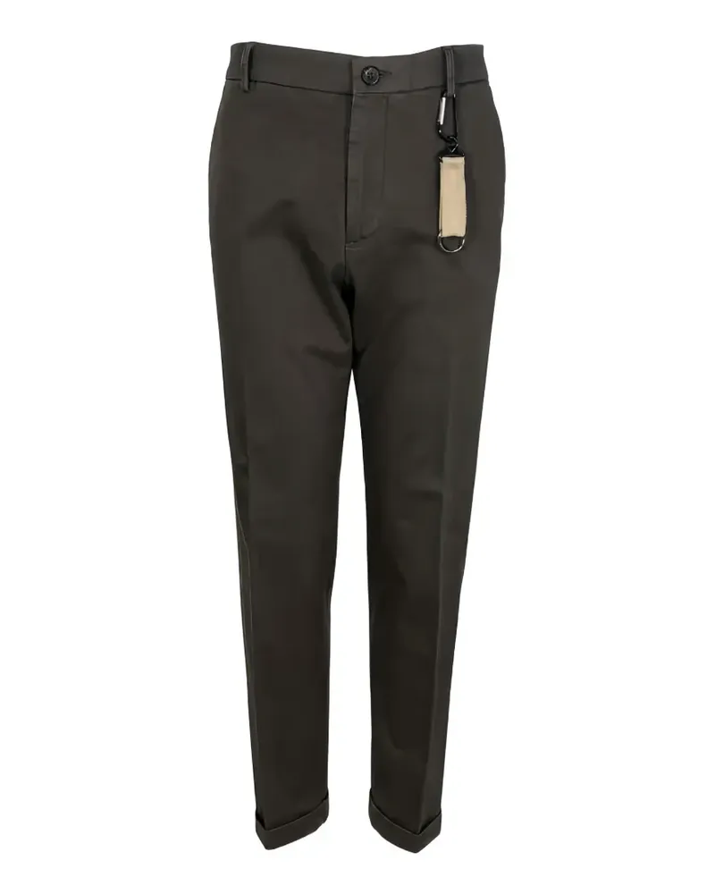 Manuel Ritz Hose mit Karabinerdetail - Braun Braun
