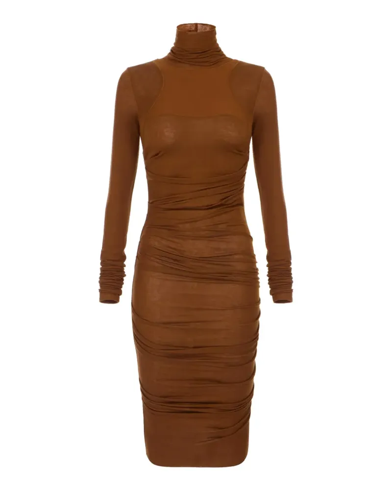 Elisabetta Franchi dress in lightweight jersey fabric - Braun Braun