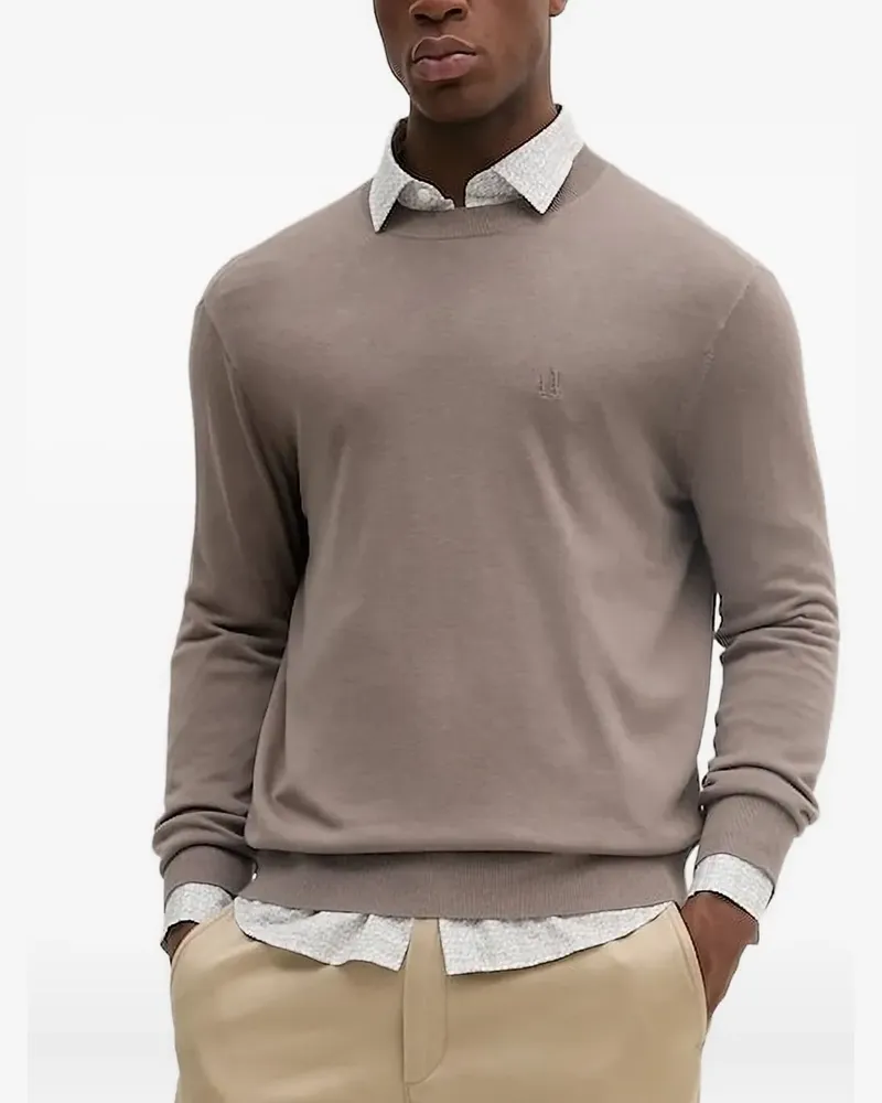 Armani Exchange Pullover mit rundem Ausschnitt - Nude Nude