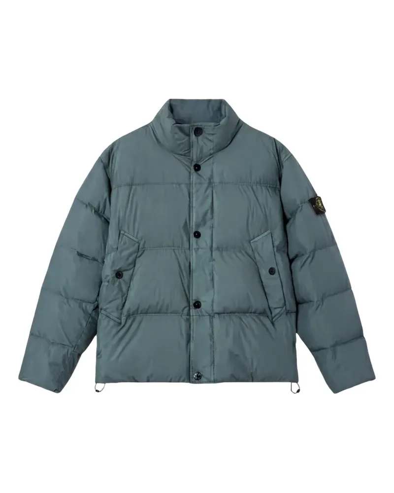 Stone Island 4100109 Crinkle Reps NY jacket - Grün Grün