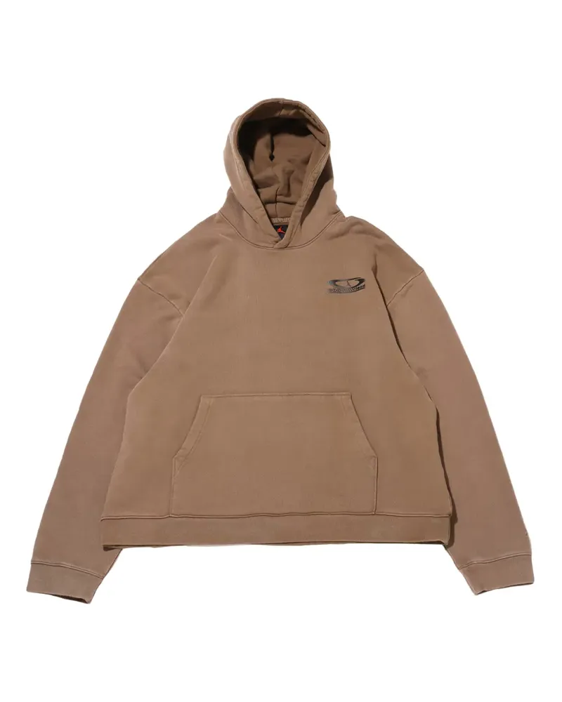 Jordan x Travis Scott Hoodie mit Logo - Braun Braun