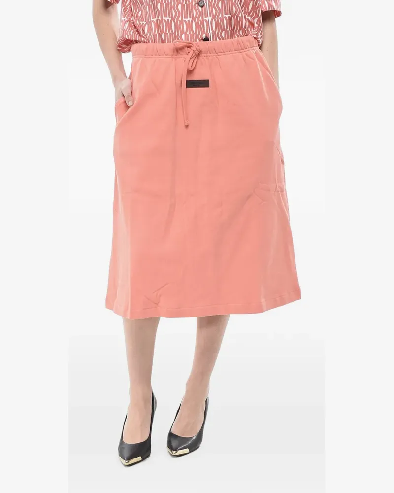 Fear of God drawstring midi skirt - Rosa Rosa