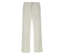 Klassische Jeans - Weiß