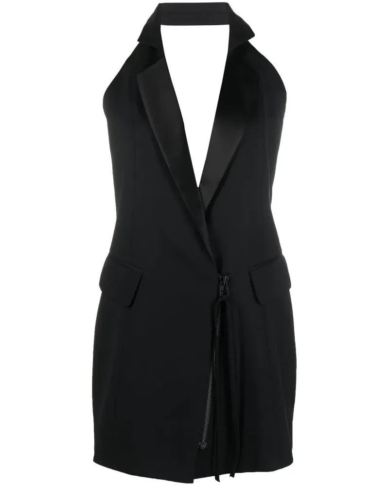 GAUGE81 Minikleid mit Neckholder - Schwarz Schwarz
