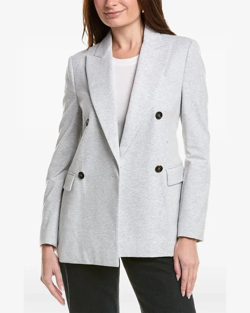 Brunello Cucinelli double-breasted blazer - Grau Grau