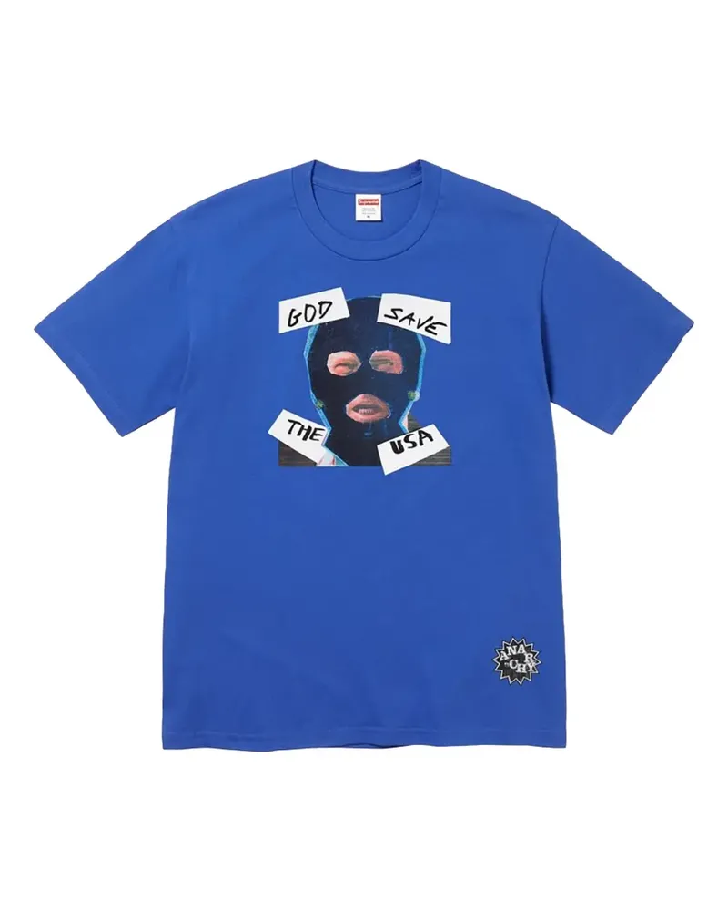Supreme Being T-Shirt mit grafischem Print - Blau Blau