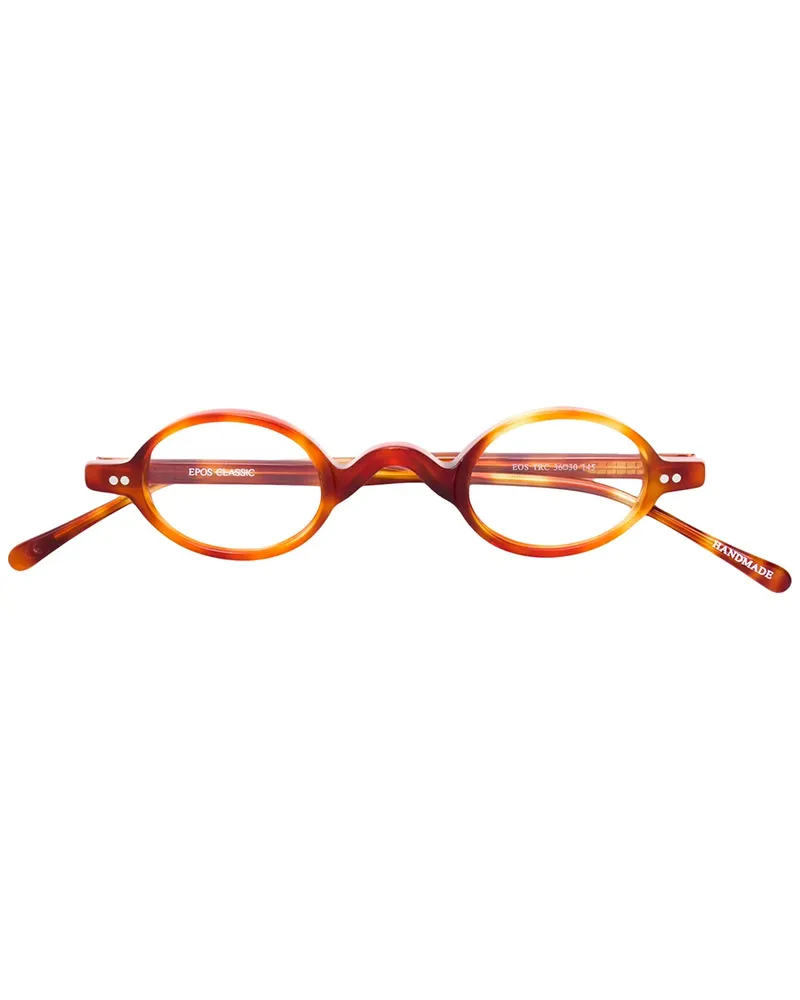 EPOS Runde Brille - Braun Braun