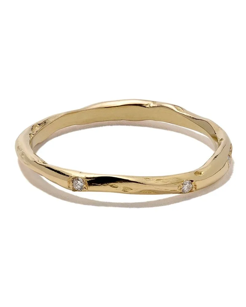 Wouters & Hendrix 18kt Gelbgoldring mit Diamanten Gold