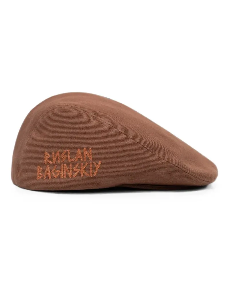 RUSLAN BAGINSKIY Ivy Baseballkappe mit Logo - Braun Braun