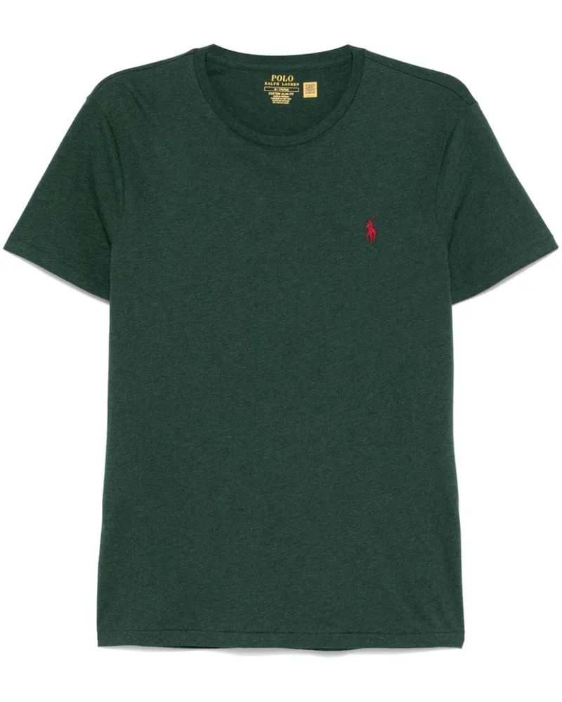 Ralph Lauren T-Shirt mit Polo Pony-Stickerei - Grün Grün