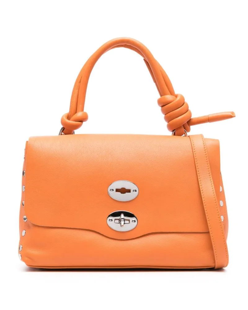 Zanellato Kleine Postina Handtasche Orange