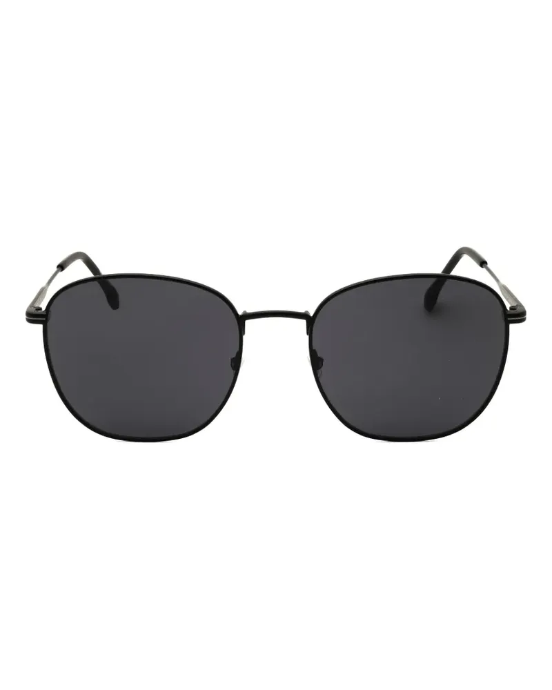 HUGO BOSS Sonnenbrille mit rundem Gestell - Schwarz Schwarz
