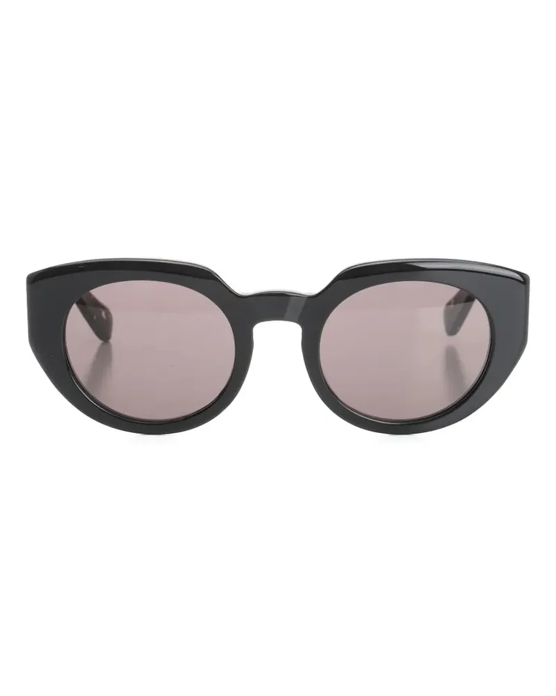Chloé marble-effect frame sunglasses - Schwarz Schwarz