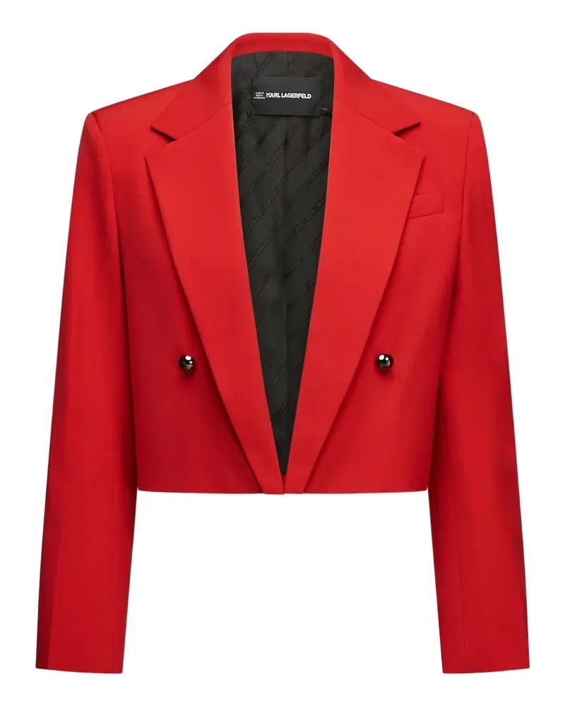 Karl Lagerfeld long-sleeves blazer - Rot Rot