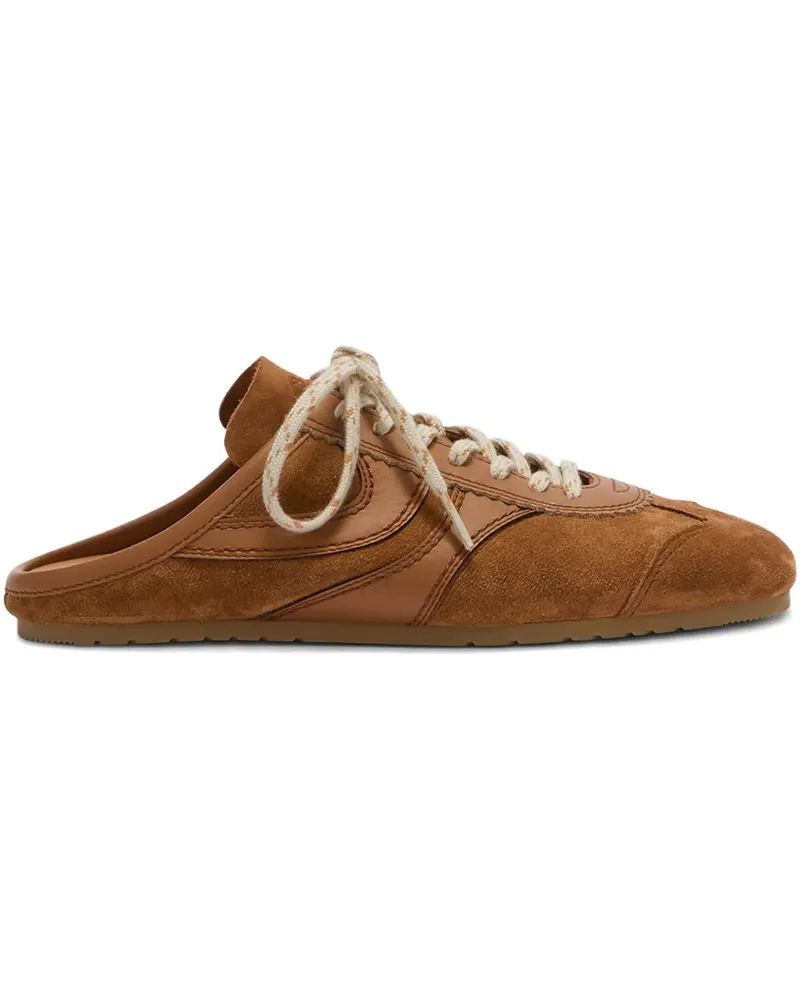 Dries van Noten Sneakers aus Wildleder - Braun Braun