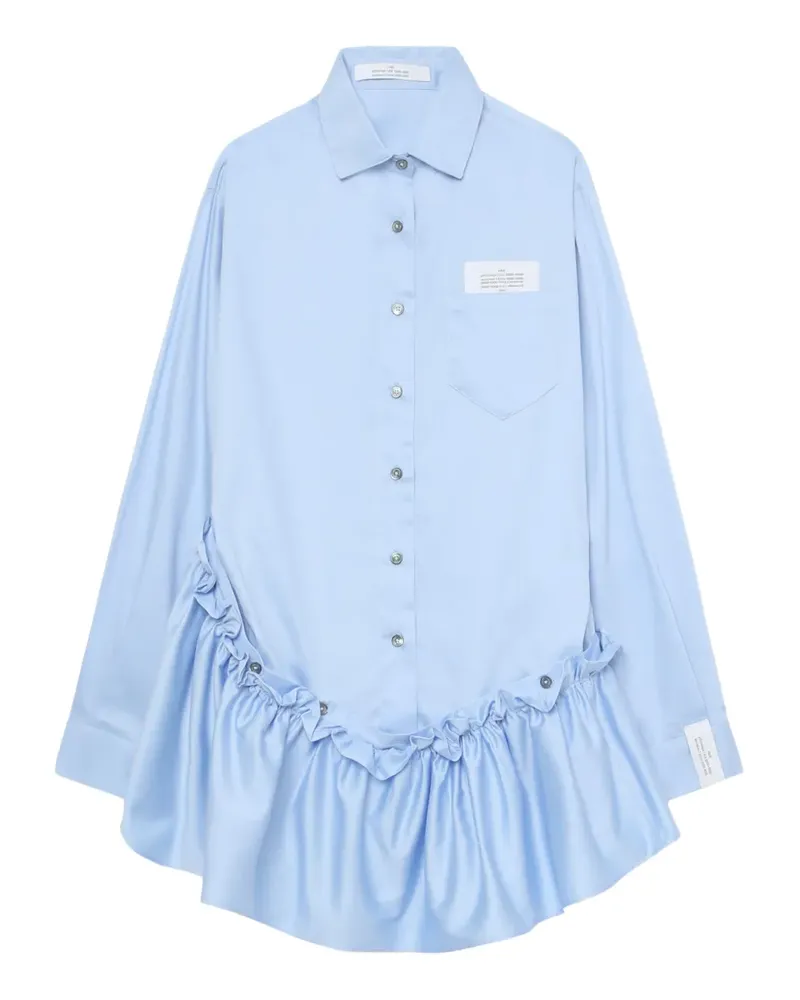 Rokh Hemd mit Rüschen - Blau Blau